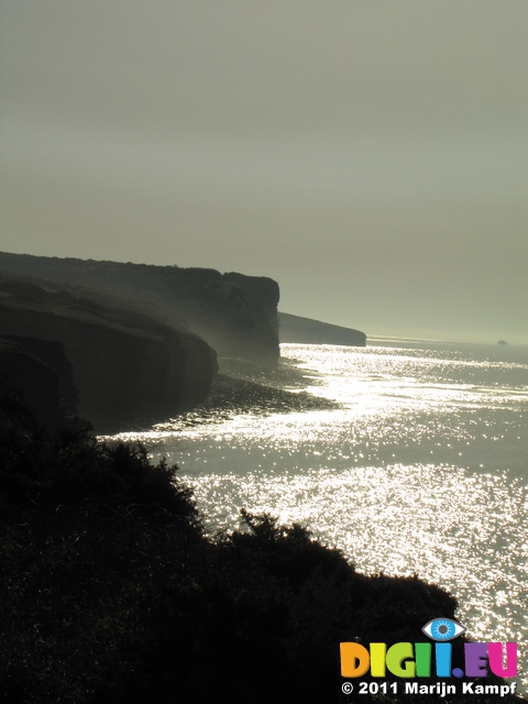 SX18058 Cliffs at Col-huw ponit (Llantwit Major beach)